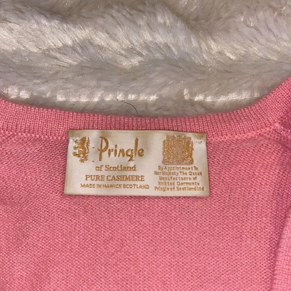 Pringle of Scotland Cashmere V-neck Sweater - Picture 5 of 7